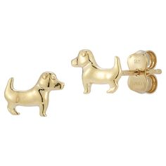 These dog stud earrings by LUMINOR GOLD are the perfect gift for any dog lover. Click on this JEWELRY & WATCHES GUIDE to learn about fit, styles, materials and more! These dog stud earrings by LUMINOR GOLD are the perfect gift for any dog lover. Click on this JEWELRY & WATCHES GUIDE to learn about fit, styles, materials and more! FEATURES 8 mm x 6 mm Backings: post Metal: 14k gold Plating: 14k gold Finish: polished Packaging: velvety pouch Size: One Size. Color: Yellow. Gender: female. Age Group Post Metal, Jewelry Earrings Studs, Gold Plating, Dog Lover, Gold Finish, Gender Female, Dog Lovers, Age Group, Gold Plate