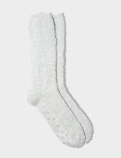 These socks will be your new winter go-to. Super soft and cozy on the feet! Grey Color 98% Polyester 2% Spandex Cozy Warm Solid Color Socks, Cozy Winter Socks With Soft Texture, Super Soft Snug Comfortable Socks, Warm Snug Socks For Stocking Stuffer, Comfortable Cozy Socks For Loungewear, Cozy Socks With Soft Texture And Snug Fit, Super Soft Comfortable Winter Socks, Winter Socks Super Soft And Comfortable, Winter Comfortable Super Soft Socks