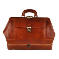 The Leather Doctor's Bag - Attavanti Bags Business, Leather Holdall, Hand Luggage