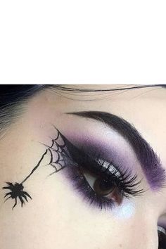 Spider Makeup, Halloween Makeup Witch, Halloween Make-up Looks