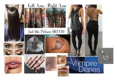 a collage of photos with different tattoos and body art on them, including an image of a woman's torso