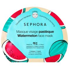 Watermelon Face Mask, Watermelon Face, Sheet Mask, Dull Skin