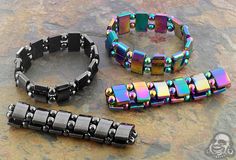 Magnetic Bracelet Magnetic Bracelet, Mens Bracelet, Piercings, Magnets, Gems, Bracelet