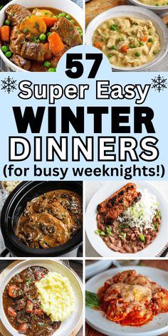 the ultimate winter dinner menus for busy nights