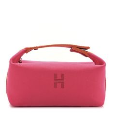 Brand New Hermes Canvas Small Bride-A-Brac Pouch Hibiscus Authentic Comes With Box & Dust Bag (Never Used, Never Worn) Length: 8 In Height: 3.5 In Width: 5 In Drop: 2.5 In Can Be Used As A Makeup Pouch, Beach Bag, Or Every Day Bag Hermes Beach Bag, Hermes Makeup Bag, Designer Pink Travel Pouch, Makeup Pouch, Day Bag, Hermes Bags, Canvas Pouch, Pouch Bag, Pink Bag