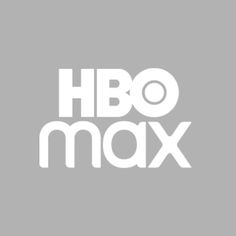 the hbo max logo on a gray background