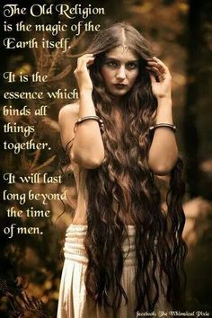 Woman With Long Hair, Wicca Witchcraft, Book Of Shadows, Divine Feminine, Our Lady, In The Woods, Rapunzel, Long Hair