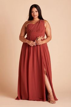 Grace Plus Size Convertible Chiffon Bridesmaid Dress in Spice – Birdy Grey White Dresses For Sale, Bridesmaid Dress Chiffon, Orange Bridesmaid, Orange Bridesmaid Dresses, Maternity Bridesmaid Dresses, Convertible Bridesmaid Dress, Rose Bridesmaid Dresses, Tuxedo Women, Dark Mauve