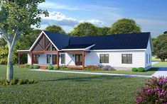 2 Beds, 2 Baths, 1 Stories, 2 Car Garage, 1523 Sq Ft, Country House Plan. 2 Bedroom House Plans, Ranch House Plan, Backyard Office, House Plans And More, Country Style House Plans, Country House Plan, Farmhouse Plan, Ranch House Plans, Modern Farmhouse Plans