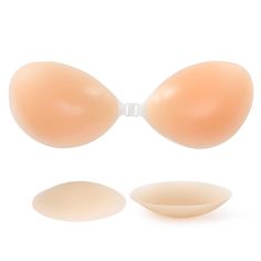 PRICES MAY VARY. Material: The adhesive bra is made of 100% high-quality soft and environmentally friendly silicone, which is super light, comfortable, smooth, and fits your breasts perfectly. The invisible bra is skin-friendly, non-toxic and harmless, and can also be used by sensitive skin. Adhesive: The soft silicone bra is sticky, don't worry about the embarrassment of the bra slipping off, the adhesive is extracted from natural plants, does not hurt the skin, doesn’t leave scars, is comforta Mascara Target, Self Adhesive Bra, Silicone Bra, Invisible Bra, Sticky Bra, Backless Bra, Sheer Bra, High Impact Sports Bra, Adhesive Bra