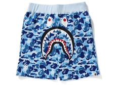 Bape Shorts, Bape Outfits, Bape Camo, Shark Head, Bape Shark, Shark Mouth, Casual Shorts For Men, Print Design Fashion, Camouflage Shorts