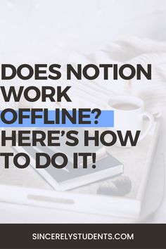 an open laptop computer sitting on top of a desk with the words does not work offline? here's how to do it