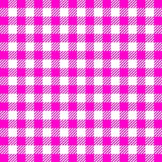 a pink and white checkered tablecloth pattern that is very similar to the plaid