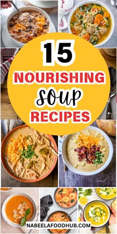 the top 15 nourishing soup recipes