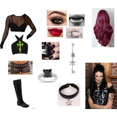 Lita Outfit, Litas Outfit, Wrestling Aesthetic, Wwe Lita, Rp Outfits