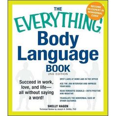 the everything body language book is shown