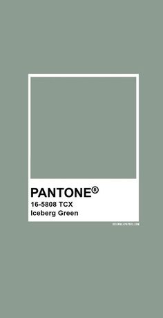 pantone's logo on a green background with the words, i love it