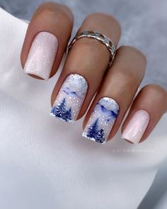 Nail Art Noel, Simple Fall Nails, Winter Nails Acrylic, Christmas Nails Easy, Christmas Gel Nails, Pretty Nail Art Designs, Nail Swag, Pretty Nail Art, Fall Nail Art