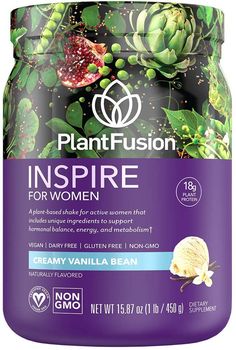 plantfusion inspire for women creamy vanilla bean