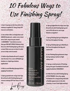 Mary Kay Star Consultant Program, Makeup Finishing Spray