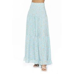 This women's Halima tiered maxi skirt from ALEXIA ADMOR is sure to quickly become a staple in your wardrobe.Click on this WOMEN'S GUIDE to find the perfect fit and more! This women's Halima tiered maxi skirt from ALEXIA ADMOR is sure to quickly become a staple in your wardrobe. Click on this WOMEN'S GUIDE to find the perfect fit and more! FEATURES Contour waistband Zipper closure Ruffled hem A-line silhouette Fully linedFIT & SIZING 41.5-in. length Maxi length hits at the ankle Midrise sits on t Kohls Skirts, Alexia Admor, Tiered Maxi Skirt, High Hips, Bridesmaids Dresses, Bottom Clothes, Ruffle Hem, Polyester Spandex, Aesthetic Clothes