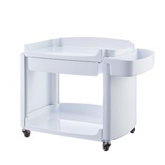 The Dir Medical Spa Cart is a sleek and modern multi-purpose aesthetics cart designed with the needs of estheticians in mind. This cart is made of high-quality and durable PVC plastic material and enables easy performance of aesthetic procedures. Features Three Levels of Drawers with Ample Storage Folding tray with Instrument Holders Collapsible Top Drawer for Smaller Sized Look Removable Plastic around Metal Legs Smooth rubber roller wheels for effortless maneuvering 1 year warranty. Specificat Spa Cart, Spa Images, Pedicure Chair, Chair Parts, Smooth Legs, Salon Furniture, Medical Spa, Cosmetic Procedures, Beauty Equipment