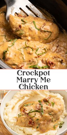 crockpot marry me chicken is an easy and delicious dinner