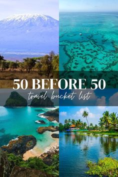 the top 50 things to see before you go on a travel bucket list in hawaii