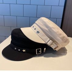 Globally ✓ Request Custom Products of Your Choice ✓ Free Shipping ✓ Returns ✓ Shop Now - KafPoint Korean Newspaper, Beret Style, Harajuku Punk, Painter Hat, Beige Hat, Retro Mode, Estilo Punk, News Boy Hat, Beret Hat