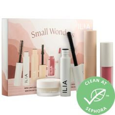 Travel Size Toiletries & Mini Beauty Products | Sephora Travel Size Toiletries, Volumizing Mascara, Bare Lip, Small Wonder, Sephora Beauty, Lengthening Mascara