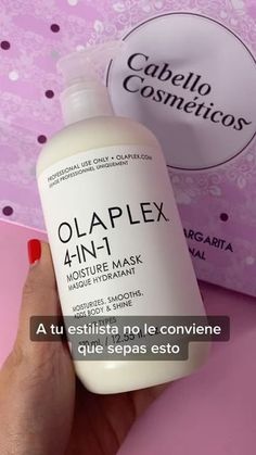 Olaplex, Fanola, BlondMe, Igora, Prokpil on Instagram: "Regenera, humecta, añade brillo y suavidad con el producto que lo tiene todo en 1 🤩👏🏼 Olaplex 4 en 1 llegó para quedarse 💖 Única mascarilla que contiene 11 aminoácidos escenciales para el cabello, siendo capaz de humectar y regenerar el cabello más dañado desde el primer uso ✅ Probado dermatológicamente y químicamente: ⭐️ 74% más humectación ⭐️ 84% más brillo ⭐️ 94% más cuerpo ⭐️ 84% más suavidad ❤️ Aplícalo en casa de una a tres veces Hair Maintenance, 4 In 1, Moisturizer, Mask, Hair, On Instagram, Instagram