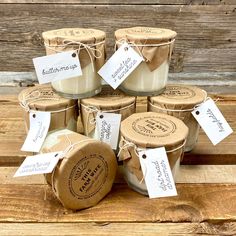 This Farm Wife Hand-Poured Soy Candles - This Farm Wife Yogurt Jar Candles, Candle Gift Bag, Clear Candle Labels, Candle Container Ideas, Candle Vendor Booth Ideas, Candle Display Ideas, Candle Booth Display, Diy Christmas Candles, Maple Toffee