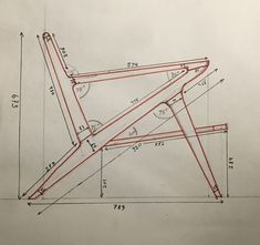 a drawing of a bike frame with measurements for the seatpost and front wheel drivetrain