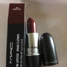 Mac Spice It Up Lipstick . It’s Discontinued. Not Used Mac Spice It Up, Mac Spice, Smink Inspiration, Ethereal Makeup, Spice It Up, Edgy Makeup, Makeup Pictures