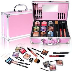 Specification: makeup set is designed for the beautiful and bold, containing array of colors and cosmetic products. It is an ideal makeup gift for makeup beginner or even professional artist on festivals. Product Features - Include all the basic beauty essentials and makeup tools. - Great quality and high-pigmented, made with natural ingredients, hypoallergenic and safe for sensitive skin. - Waterproof and smudge-proof, can last for all day long. - Contain various shades and styles, match different skin tones, can be used on different occasions. - All the cosmetic products are put in a gorgeous cosmetic bag, it’s convenient to carry on travel. - An ideal makeup gift for women or girls, mothers or girlfriend, makeup starters or professionals on all festivals. Package include: 1 x 4 colors p Makeup Kits, Fun Make Up Kits, Beginner Makeup Starter Kit, Real Makeup Kit For Kids, Girls Makeup Set, Makeup Kit For Kids32 3od$w, Blue Eyeshadow Palette, Brown Eyeshadow Palette, Ideal Makeup