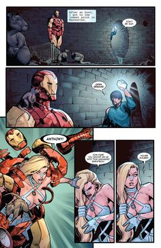 #emmafrost #thewhitequeen #whitequeen #tonystark #ironman #marvel #marvelcomics #avengers #xmen Tony Stark Comic, The Invincible, Emma Frost, Arte Dc Comics, Fantasy Comics, Hero Wallpaper