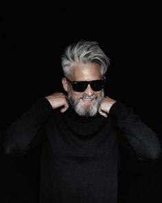 #hair #hairstyles #haircut #haircare #mensclothing #mensfashion #sunglasses ✔️ Chasing Money, Older Mens Hairstyles, Hair Styles Men, Grey Hair Men, Grey Beards, Beard Style, Cool Hairstyles For Men, Men's Hairstyles, Super Hair