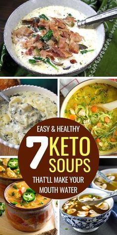 7 easy and healthy keto soups that'll make your mouth water