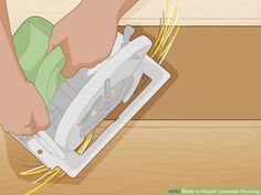 3 Ways to Repair Laminate Flooring - wikiHow