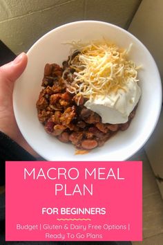 Macro Meal Plan, Macro Nutrition, Meal Plan For Beginners, Macros Diet, Meal Prep For Beginners, Macro Friendly Recipes, Easy Meal Plans, Macro Meals