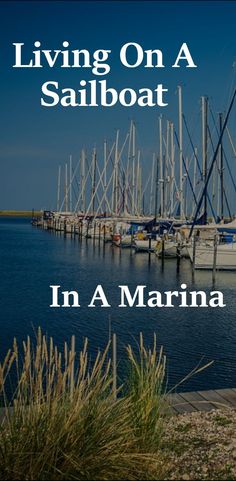 there are many boats that are docked in the water and one is sitting on the dock