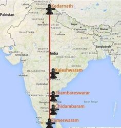 a map showing the route from india to pakistan and where it is located in asia