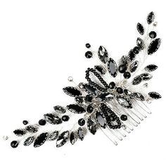 Description This stylish hair comb for bride is unique and charming. The exquisite insert comb is delicate with crystal decorations on it, stunning and elegant. In addition, it is easy to wear on the hair and fits all hairstyles. Therefore, it would be a good decoration for dating, wedding and other special occasions. Features -Color:Black -Material:Alloy, plastic, glass -Size:17.00X9.00X1.00cm/6.68X3.54X0.39in -This crystal hair comb designed with delicate and shiny decor, bright and long-lasti Bride Hair Comb, Crystal Decorations, Wedding Accessories For Bride, Shoe Strap, Decorative Hair Combs, Wedding Headdress, Bridal Headdress, All Hairstyles, Crystal Hair Comb