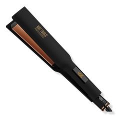 Professional Rose Gold 1-1/2'' Extra Long Flat Iron - Hot Tools | Ulta Beauty Hot Tools Flat Iron, Hot Tools Straightener, Hot Tools Curling Irons, Lasting Curls, Hair Care Tools, Hair Straighteners Flat Irons, Hair Tool, Hair Straightening Iron, Hair Things