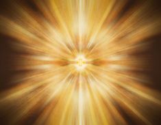 an orange and yellow burst of light in the middle of a dark background with white lines