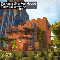 Minecraft Building Designs, Minecraft Medieval House, Minecraft Building Blueprints, Minecraft Kingdom, Minecraft Building Guide, Starter House, Minecraft Structures, Minecraft Modern