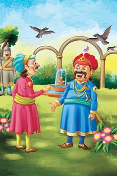 It was a very hot summer day. Emperor Akbar had taken some of his friends on a hunting expedition. L Bed, Bed Time Stories, Short Moral Stories, Crown Aesthetic, Gautam Buddha, Dslr Background