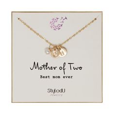 PRICES MAY VARY. ✔️THE LOVE BETWEEN A MOTHER AND CHILDREN: This dainty, beautiful initial necklace symbolizes the unbreakable bond between mother and children. We custom hand stamp your children’s initials onto the pendant to embody the unique relationship you have with your children. Keep “Mother of Two” close to your heart to express the sincerity of your love for your children, and let motherhood empower you. Perfect a sentimental gift to honor moms, mothers, yourself, and all the amazing wom Mother Necklace Children, Mom Necklace Kids Names, Mom Gifts For Christmas, Mother And Children, Mother Necklace, Mother Of Two, Necklace Mom, Usa Jewelry, Hand Stamped Necklace