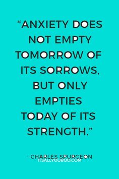 "Anxiety does not empty tomorrow of its sorrows, but only empties today of its strength" — Charles Spurgeon. Click here to learn how to calm down from a panic attack, including tips for spotting symptoms & triggers. #PanicAttacks #AnxietyRelief #Stress #AnxietyAttack #PanicAttackAtWork #Peace #MentalStress #MindBodySpirit #Anxiety #EmotionalHealing #MentalHealth #MindfulLiving #EmotionIdentifying #Emotions #Wellness #EmotionalHealth #StressRelief #StressFree #StressManagement #Resilience How To Calm Down, Natural Sleep Remedies, Recovery Quotes, Charles Spurgeon, Good Mental Health, Mind Body Spirit, Lose 40 Pounds, Mindful Living, Coping Skills