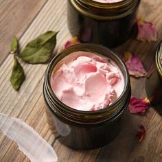 Rose Body Cream Project Whipped Shea Body Butter, Natural Body Butter, Rose Body, Natural Essence, Squalane Oil, Avocado Butter, Diy Skin Care Recipes, Body Creams